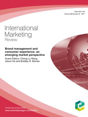 cover image of International Marketing Review, Volume 34, Number 4